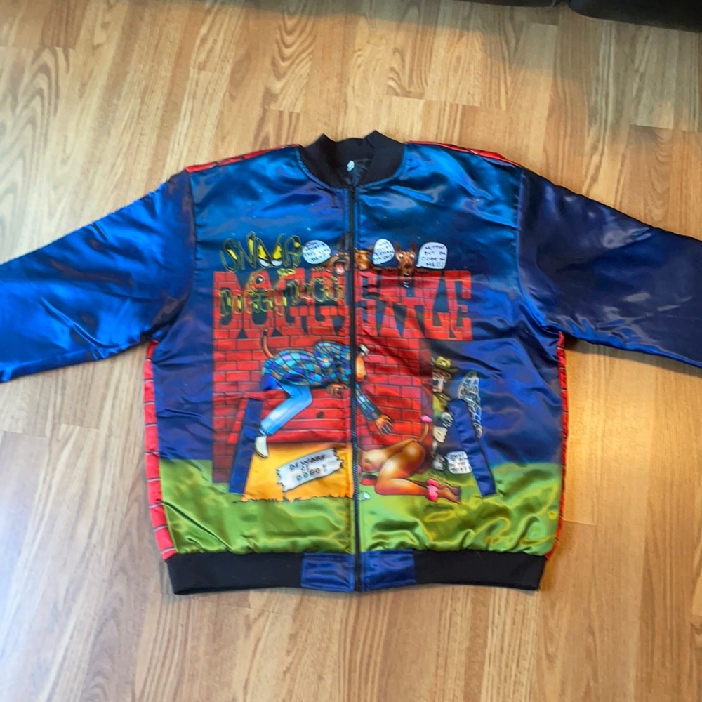 Custom Snoop Dog bomber jacket